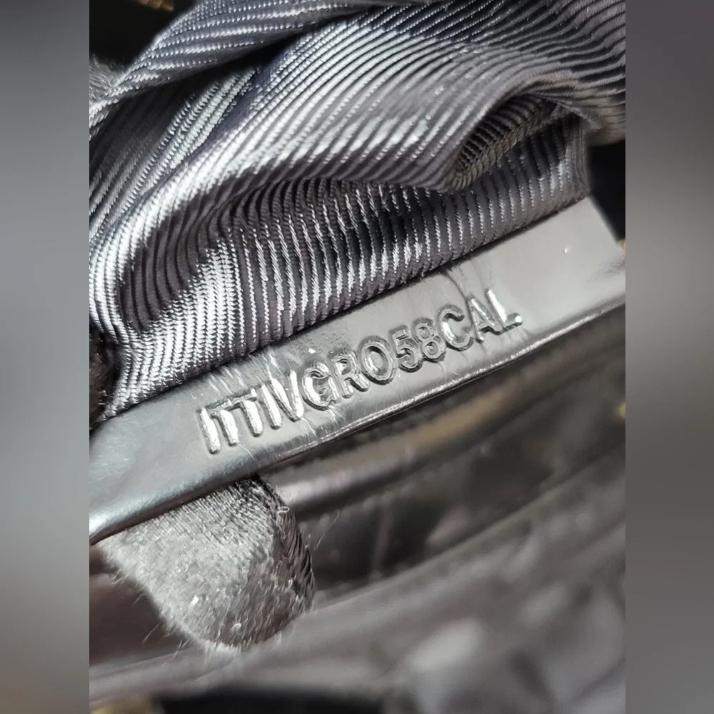 Burberry Quilted Nylon Manor Satchel Bag